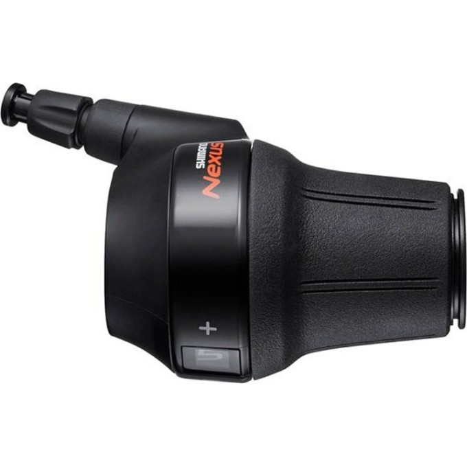 Шифтер SHIMANO NEXUS, C7000, 5 скоростей, для CJ-C7000, черный, оплетка 2100 мм, индивидуальная упаковка ESLC70005L210LA