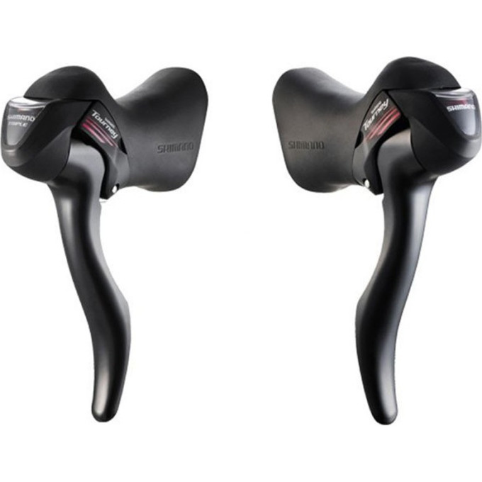 Шифтер/Тормозная ручка SHIMANO TOURNEY шоссе, A073, 3X7 скоростей, трос+оплетка ESTA073PACX1