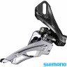 Переключатель передний SHIMANO DEORE, M4100-M, SIDE-SWING, на хомут 34,9(с адаптером 28,6/31,8), для 2x10 скоростей, угол:64- IFDM4100MX4