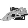 Переключатель передний SHIMANO DEORE, M4100-M, SIDE-SWING, на хомут 34,9(с адаптером 28,6/31,8), для 2x10 скоростей, угол:64- IFDM4100MX4