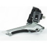 Переключатель передний SHIMANO DEORE, M618-H, для 2x10, верхний хомут (34,9 с адаптером 28,6/31,8), универсальная тяга, черный IFDM618HX6