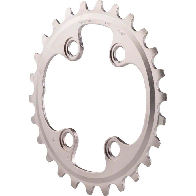 Звезда передняя SHIMANO SLX, для FC-M660, 26T, цвет черный Y1KS26000